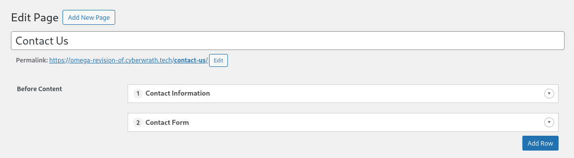 Before Content Editor Area