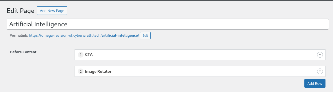 Before Content Editor Area